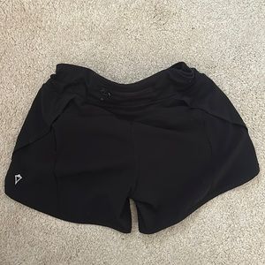 ivivva by lululemon black shorts, size 10 youth. lightly  worn, good shape.